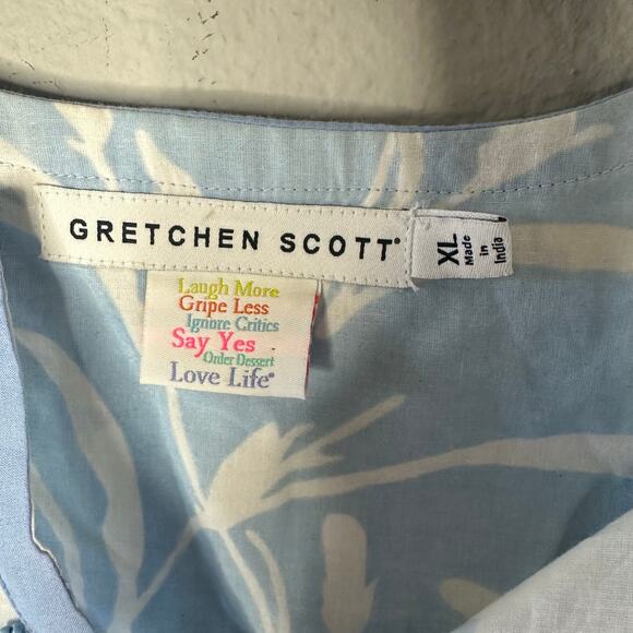 Gretchen Scott Designs Embellished Tunic - Iconic Iris - Picture 3 of 5